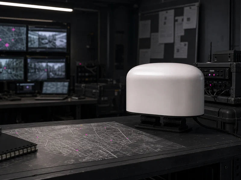 USJ1 directed counter-UAS equipment at a generic authorized response custody desk