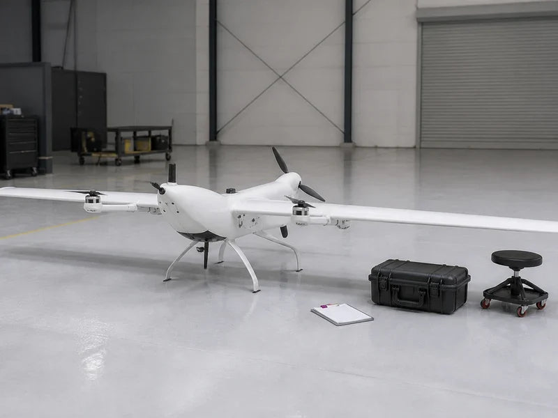 Complete UIV2200 multi-payload VTOL during a payload demand register review