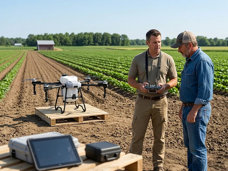 Why Some Agricultural Drone Dealers Start with Smaller Models