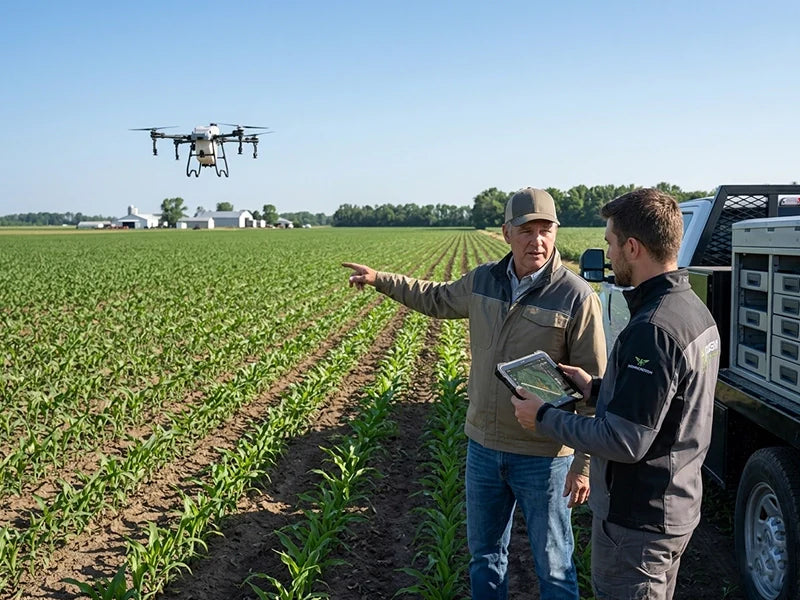 What Changes When a Drone Operator Starts Spraying Commercial Jobs