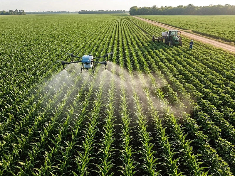 When Large Farms Need a 50L Agricultural Drone
