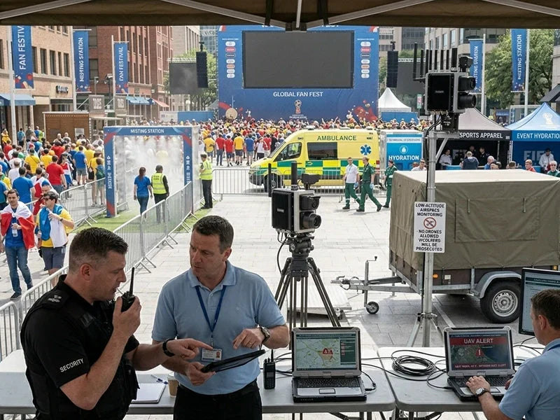 The First Call Was Medical: What Houston’s Heat Incidents Teach About Fan Zone Drone Monitoring