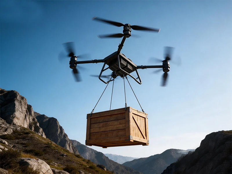 How to Choose a Drone Delivery UAV for Heavy Cargo Transport