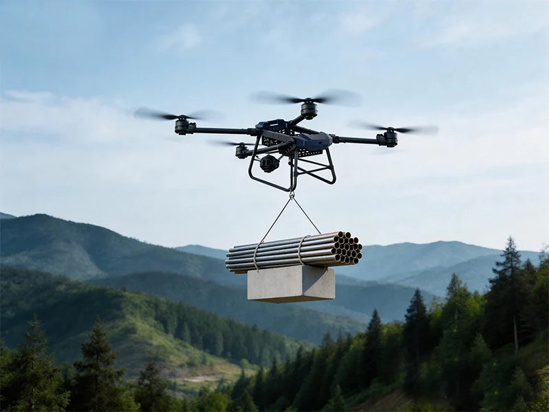 Heavy Payload UAV Solutions - Moving Forward with Drones in Mountain and Rural Supply Chain Management