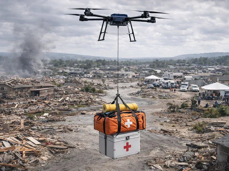 Beyond Packages: How the UD50 Redefines Emergency UAV Delivery and Personal Drone Transport