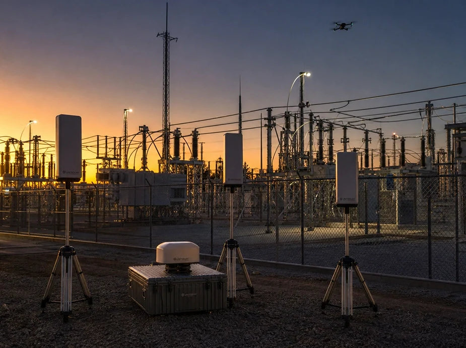 Advanced Drone Detection System for Power Facility Security