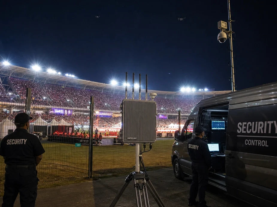 UFD1 Counter Drone System for Large Event Security