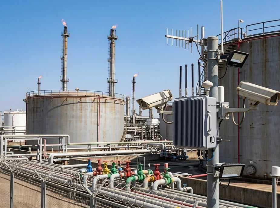 Advanced Drone Detection System for Oil & Petrochemical Security