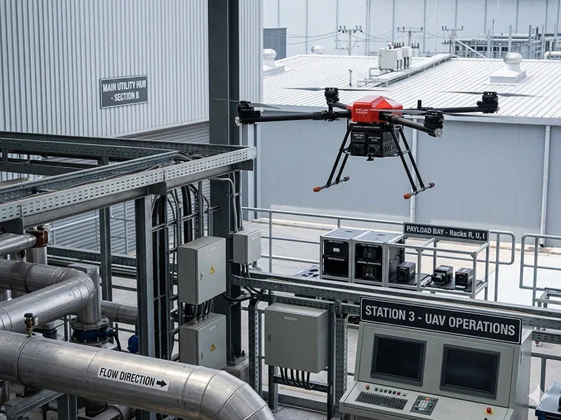 Thermal or Standard Camera for Inspection Drones