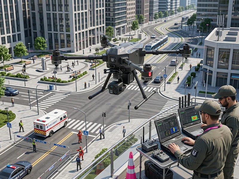 The Drone Platform for Cities That Need More Than One Mission