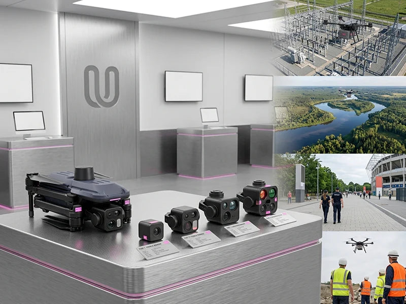 One Drone Platform. Multiple Sensor Missions.