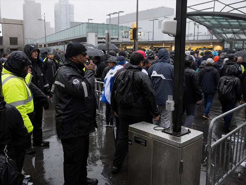 Commuter Weather Is Stadium Security