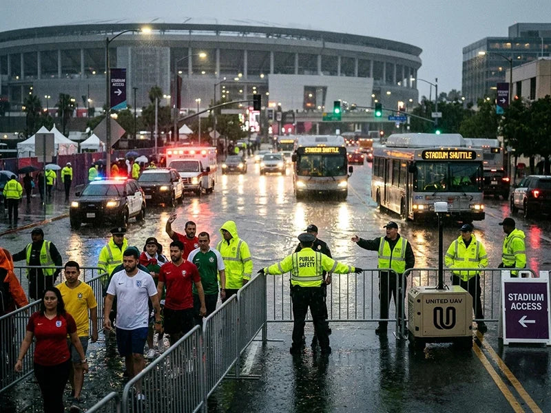 When the Match Goes Ahead but the Roads Become the Risk