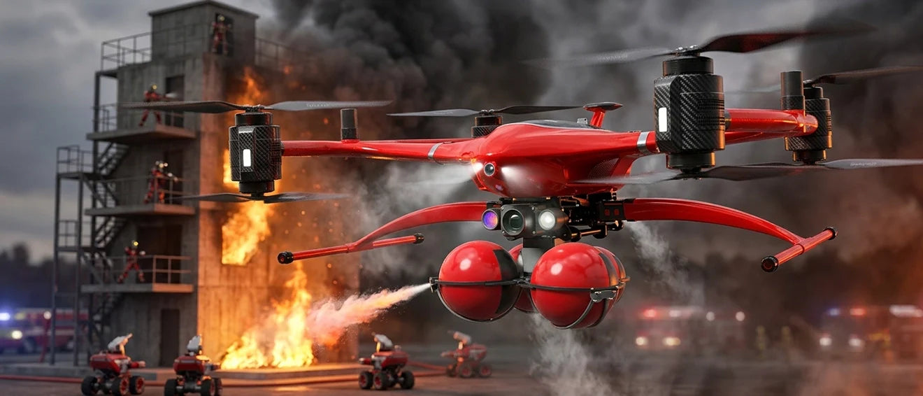 Firefighting Drones