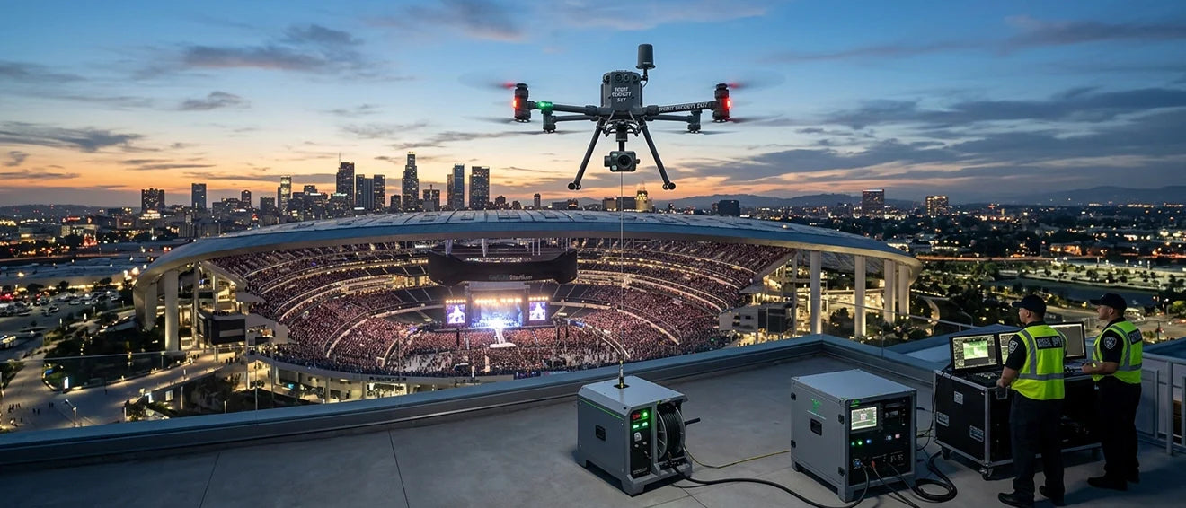 Tethered Drones