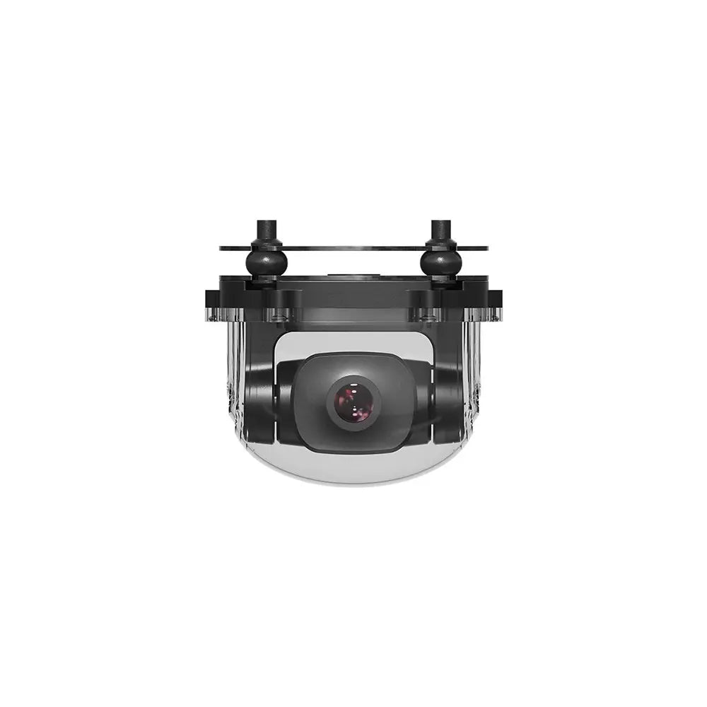 A2 Mini front view showing compact drone gimbal camera design with ultra-wide angle lens and professional camera gimbal stabiliser.