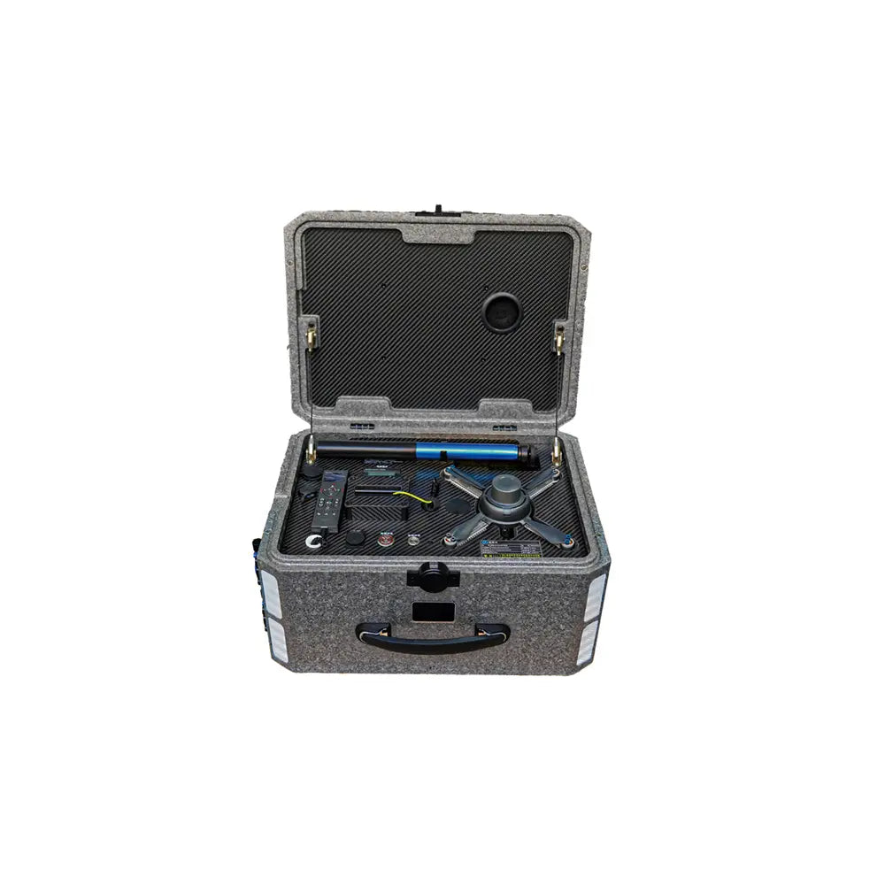 UG2LE portable tethered drone full packaging box – ready for emergency, outdoor party, and construction lighting deployment
