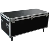 Protective flight case for the UIV2200 VTOL aircraft, designed for secure transport of drone surveying equipment and multi-payload mission gear.