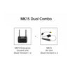  Enterprise MK15 Dual Combo drone controller front view, dual-operator drone control solution for industry drone controllers and enterprise UAV operations