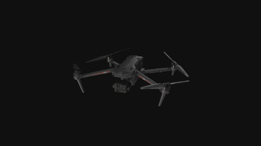 UIS220 industrial drone video for UAV inspection and roof inspections by UNITED UAV