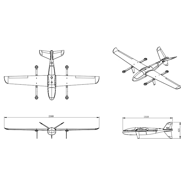 ug25-fixed-wing-vtol-drone-assembly-diagram
