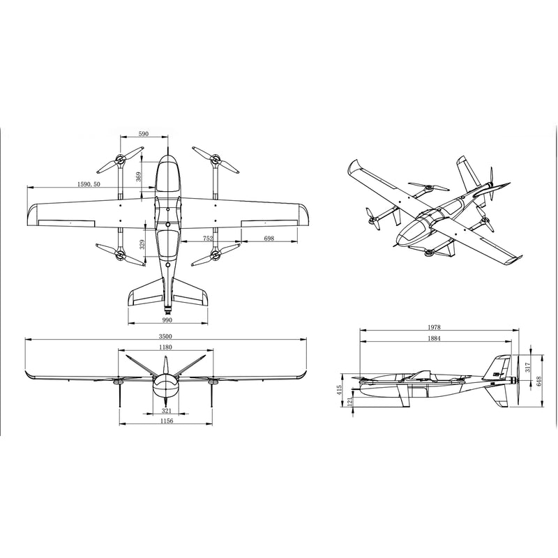 ug35-vtol-uav-fixed-wing-drone-assembly-diagram
