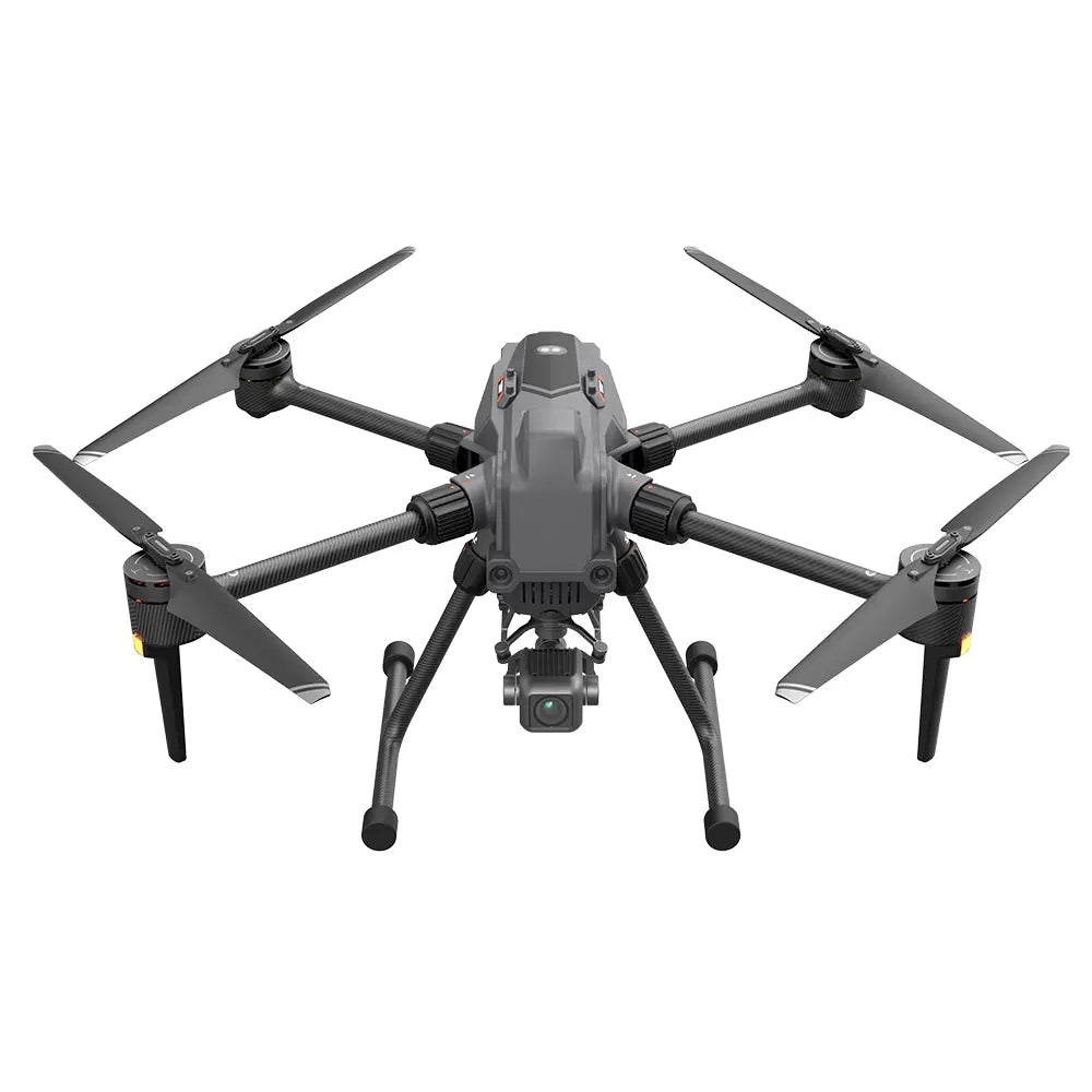 UIS400 drone utility inspection quadcopter full view – UNITED UAV industrial inspection drone