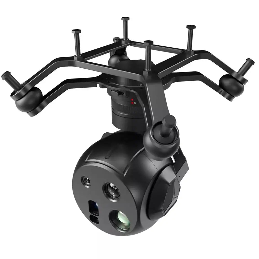 UniPod MT11 Mini Four-Sensor Optical Pod right side view, advanced camera stabilizer gimbal, optical pod for drone aerial imaging
