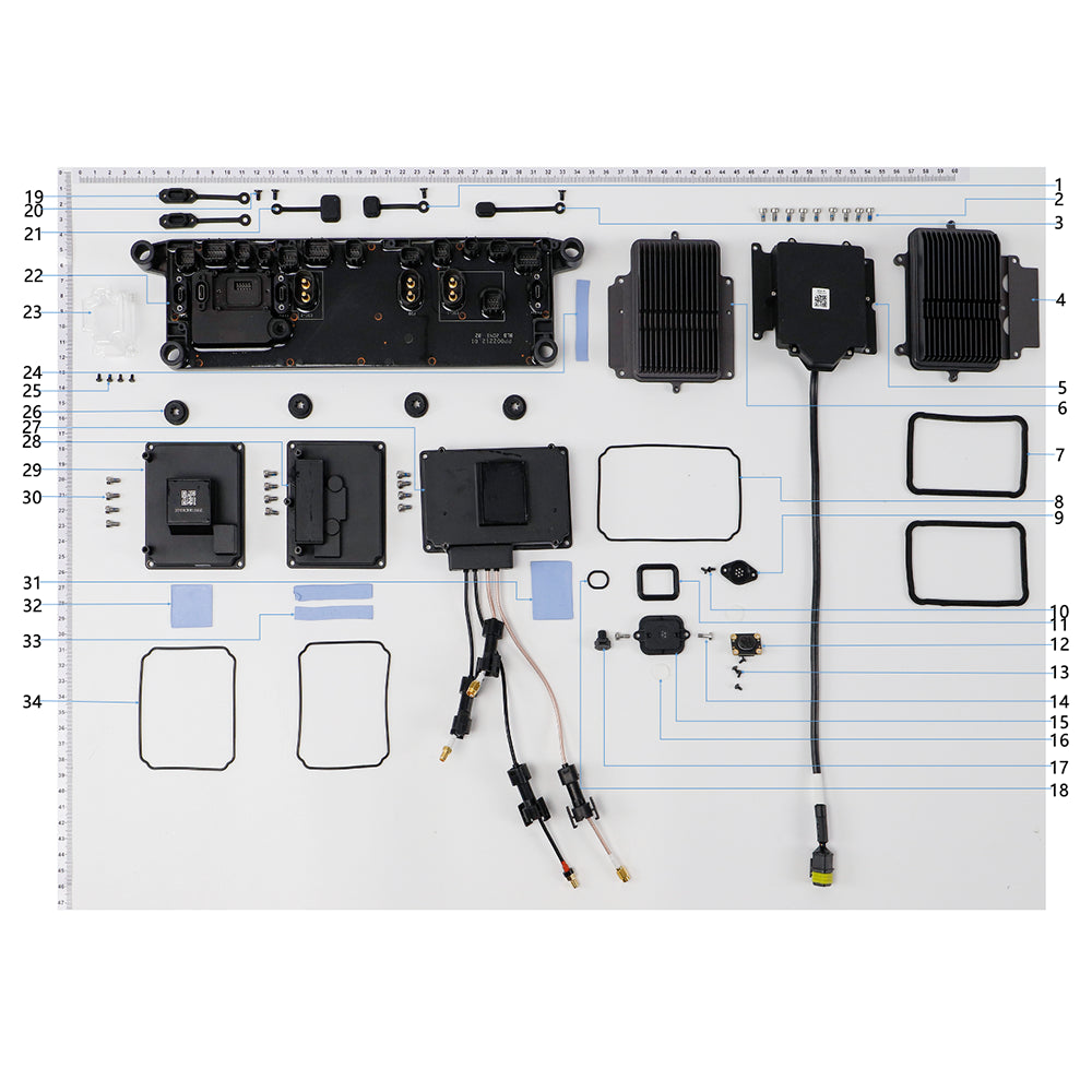 UNITED UAV DJI Agras T10 Distribution Board Module replacement parts and accessories