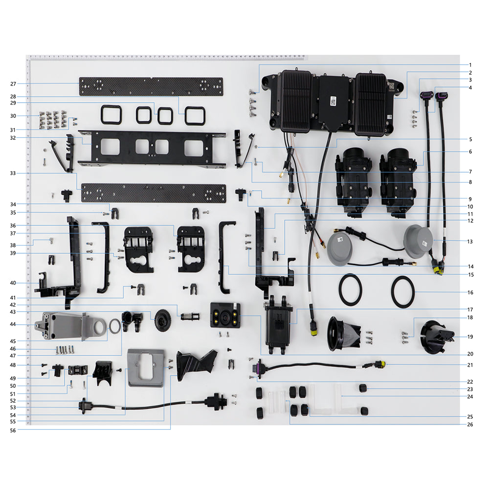 UNITED UAV DJI Agras T10 Front Frame replacement parts and accessories