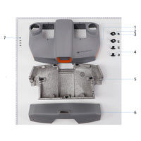 UNITED UAV DJI Agras T10 front shell and rear shell replacement parts accessories