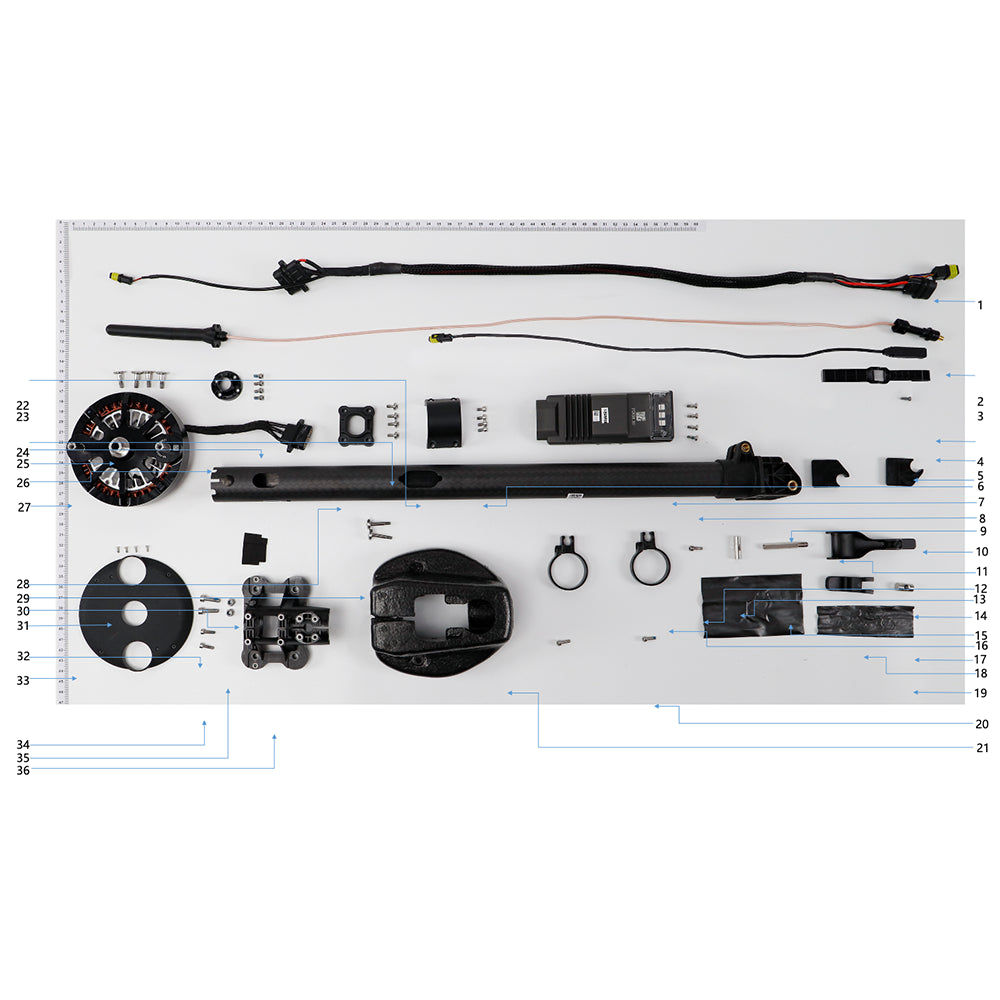 UNITED UAV DJI Agras T10 M1 Aircraft Arm replacement parts and accessories