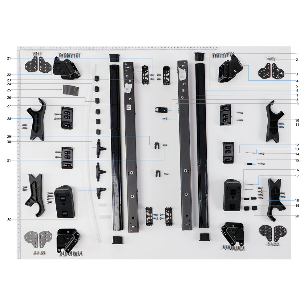 UNITED UAV DJI Agras T10 Middle Frame replacement parts and accessories