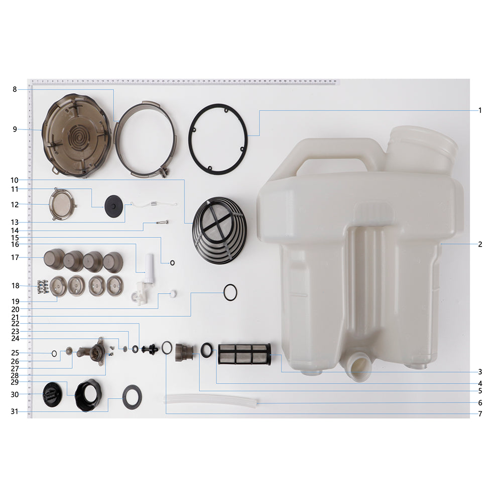 UNITED UAV DJI Agras T10 Spray Tank replacement parts and accessories