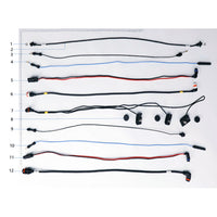 UNITED UAV DJI Agras T25 cable parts accessories numbered diagram white background