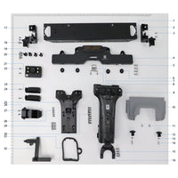 UNITED UAV DJI Agras T30 Rear Frame parts accessories numbered diagram white background