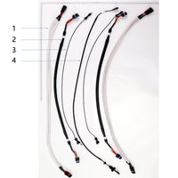 UNITED UAV DJI Agras T40 Cable parts accessories numbered diagram white background