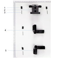 UNITED UAV DJI Agras T40 Load Sensor Bracket parts accessories numbered diagram white background