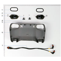 UNITED UAV DJI Agras T50 parts accessories Front Shell material number diagram