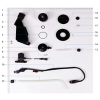UNITED UAV DJI Agras T50 Spray Lance parts accessories numbered diagram white background