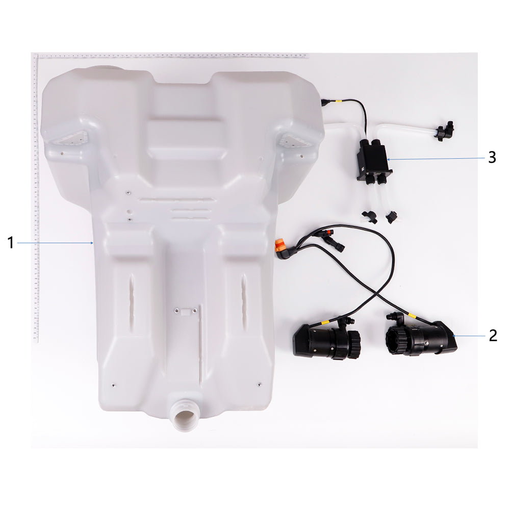 UNITED UAV DJI Agras T50 Spray Tank 40L parts accessories white background image