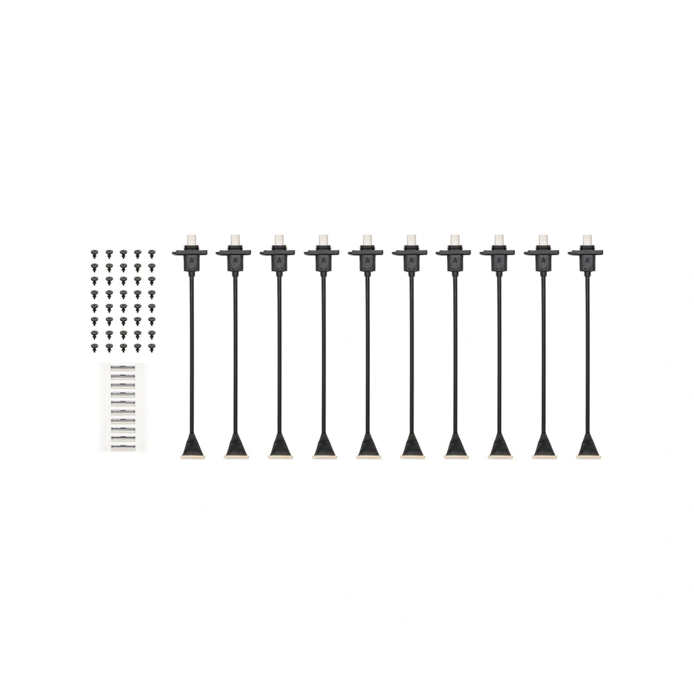 DJI Matrice 400 E-Port V2 Coaxial Cable Kit – kit components on a white background | UNITED UAV
