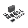 DJI Mavic 3 Pro Fly More Combo with DJI RC, three batteries, charging hub, ND filters, shoulder bag and accessories.