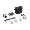 DJI Mini 3 Fly More Combo with DJI RC, three batteries, charging hub, shoulder bag and accessories.