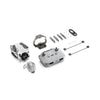 DJI Mini 4 Pro with DJI RC-N2 controller, flight battery, cables and included accessories.