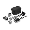 DJI Mini 5 Pro Fly More kit with DJI RC 2, three flight batteries, charging hub, ND filters, bag and accessories.