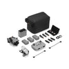DJI Mini 5 Pro Fly More Combo with RC-N3, three batteries, charging hub, ND filters, shoulder bag and accessories.