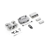 DJI Neo Fly More Combo with RC-N3 remote controller, three batteries, Two-Way Charging Hub, cables and spare accessories.