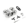 DJI Neo No RC package with one battery, propeller guards, spare propellers, gimbal protector, USB-C cable, screws and screwdriver.