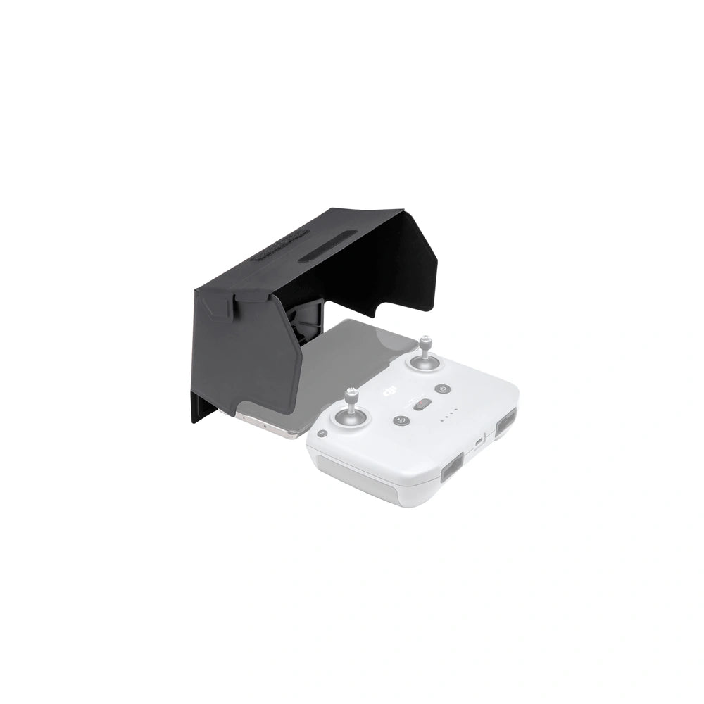 DJI RC-N Series Remote Controller Monitor Hood - mounted on a compatible controller | UNITED UAV